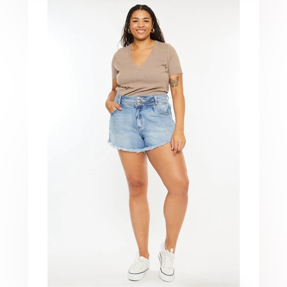 NWT KanCan plus size shorts - Picture 16 of 16